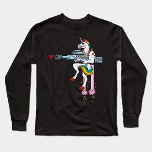 Gaming Unicorn Long Sleeve T-Shirt